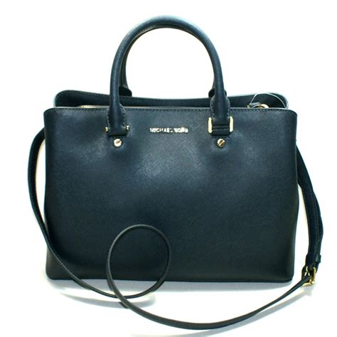 michael kors lg crossgrain leather crossbody bag in admiral blue|Macy's.